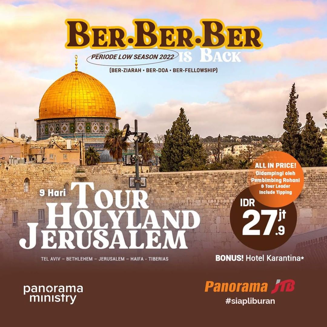 Jerusalem Holyland Tour
